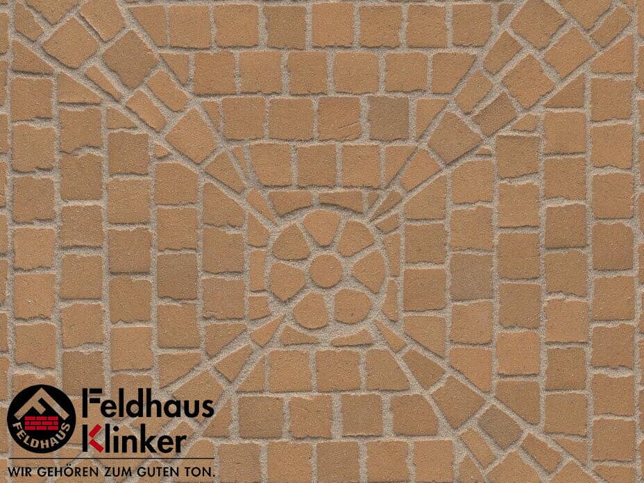 Брусчатка клинкерная Feldhaus Klinker M203DF areno trigo, 240*118*52 мм - Image 1