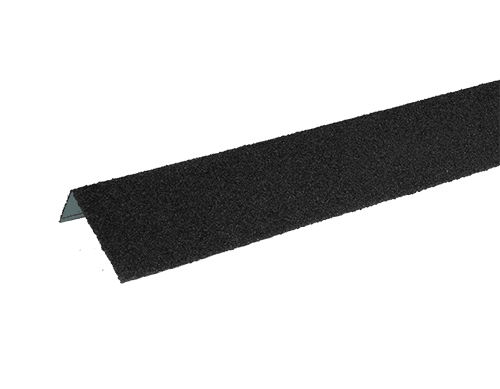 Наличник оконный металлический ТЕХНОНИКОЛЬ HAUBERK, Черный - Image 1