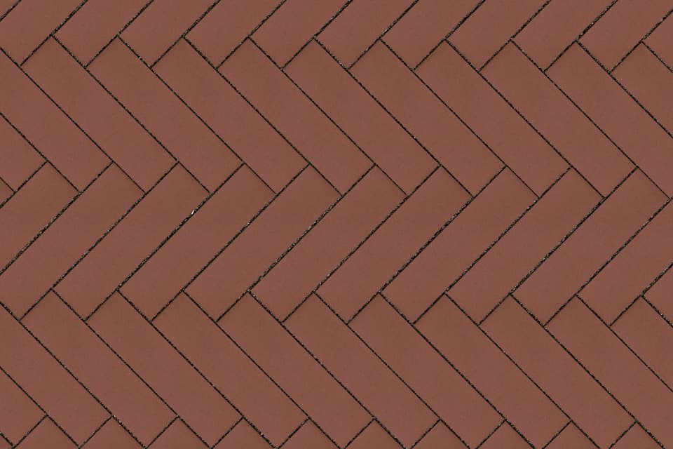 Брусчатка тротуарная клинкерная LODE Brunis коричневый шероховатая M-800, 250*65*45 мм - Image 1