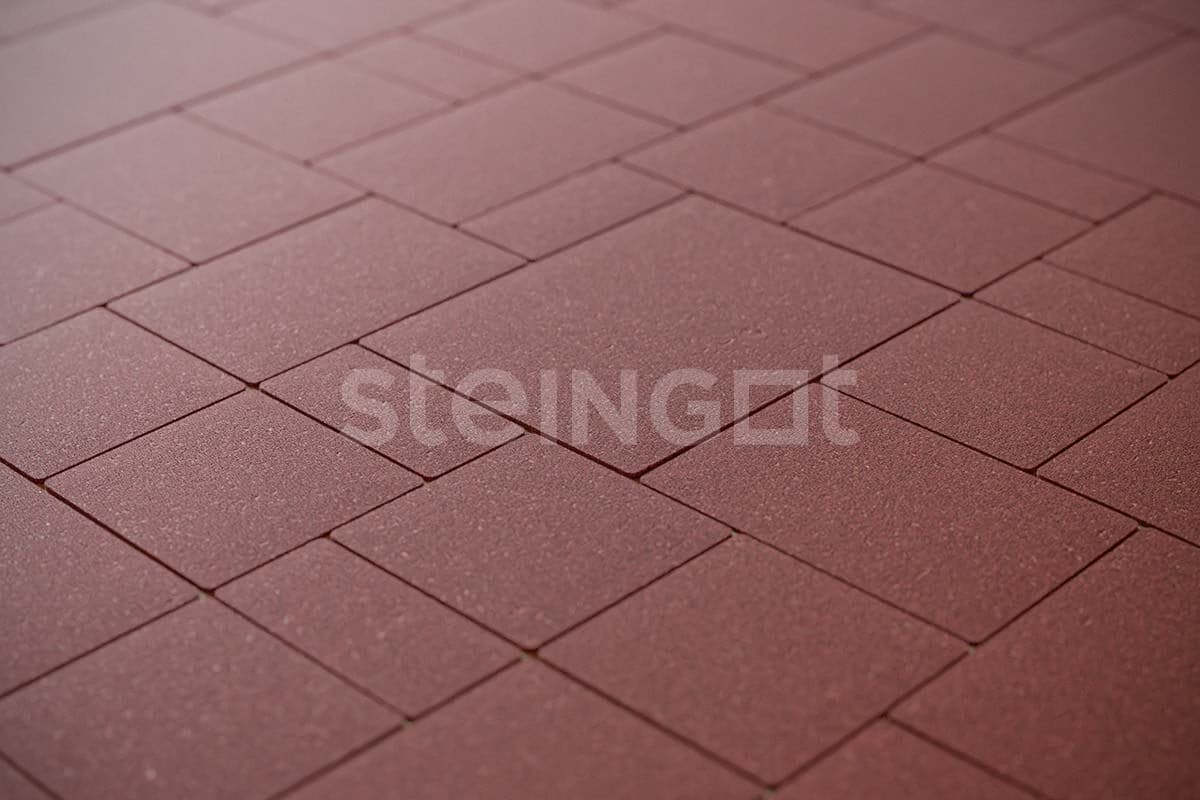 Плитка тротуарная Steingot Бавария 60, Темно-красный - Image 1