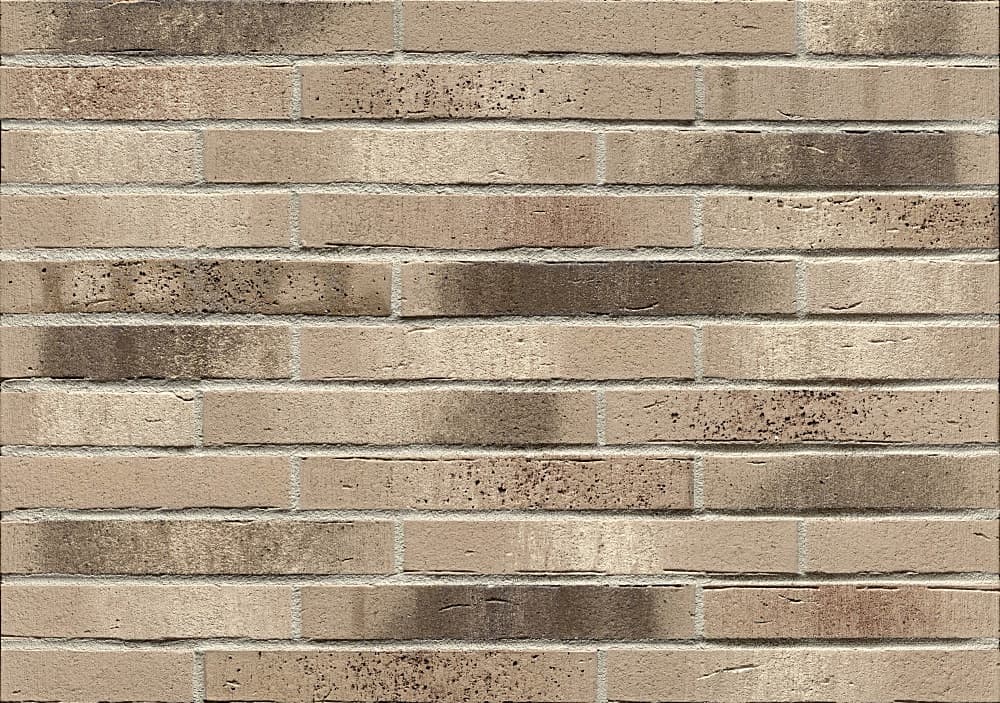 Плитка фасадная клинкерная Feldhaus Klinker R773XLDF14 vascu argo antrablanca, 365*52*14 мм - Image 1
