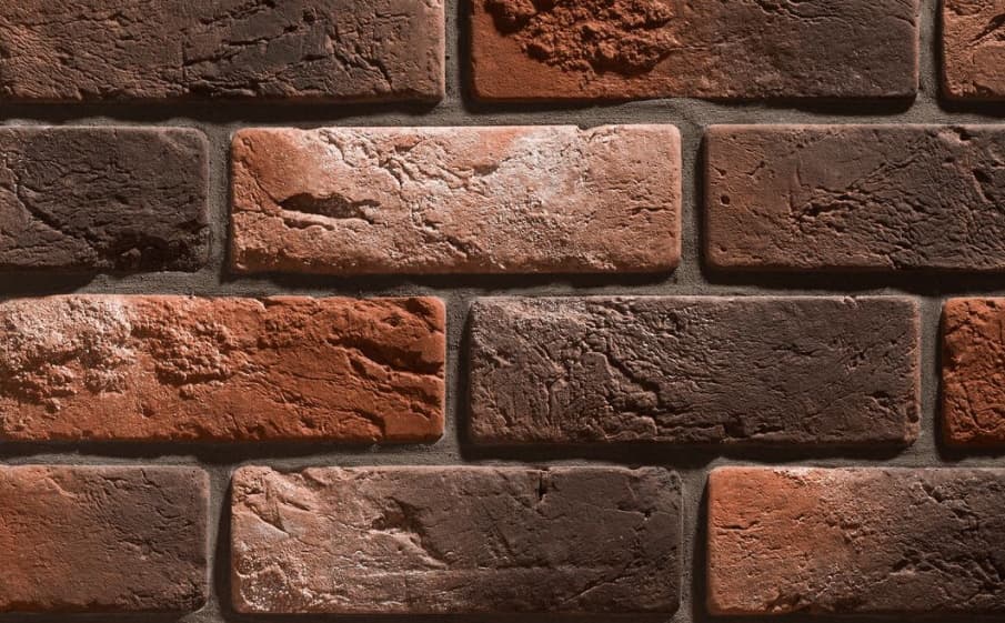 Камень искусственный декоративный под кирпич Leonardo Stone Лион 408 - Image 1