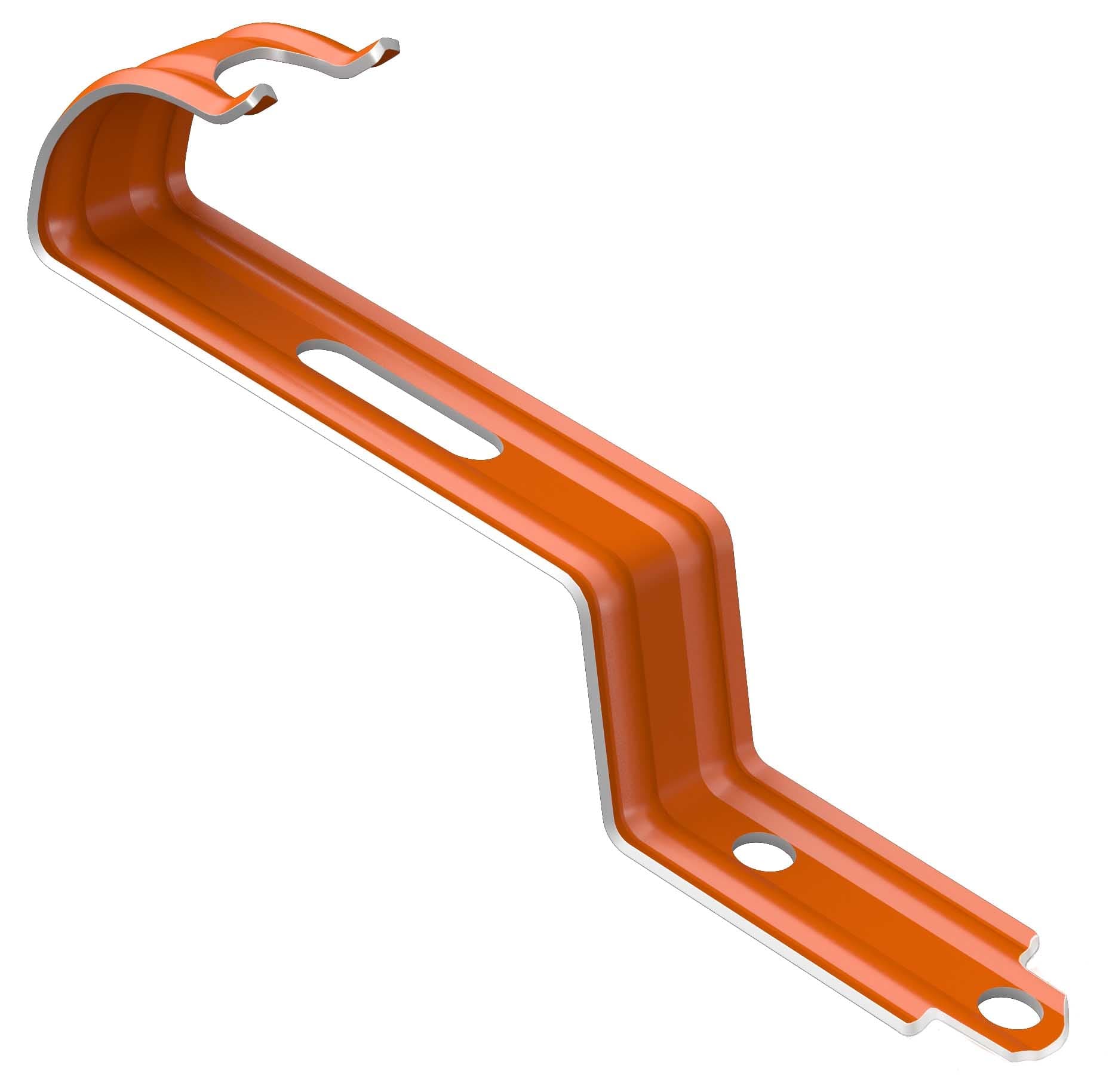 Держатель коньковой черепицы Eurovent UNI GRIP кирпичный RAL 8004 - Image 1