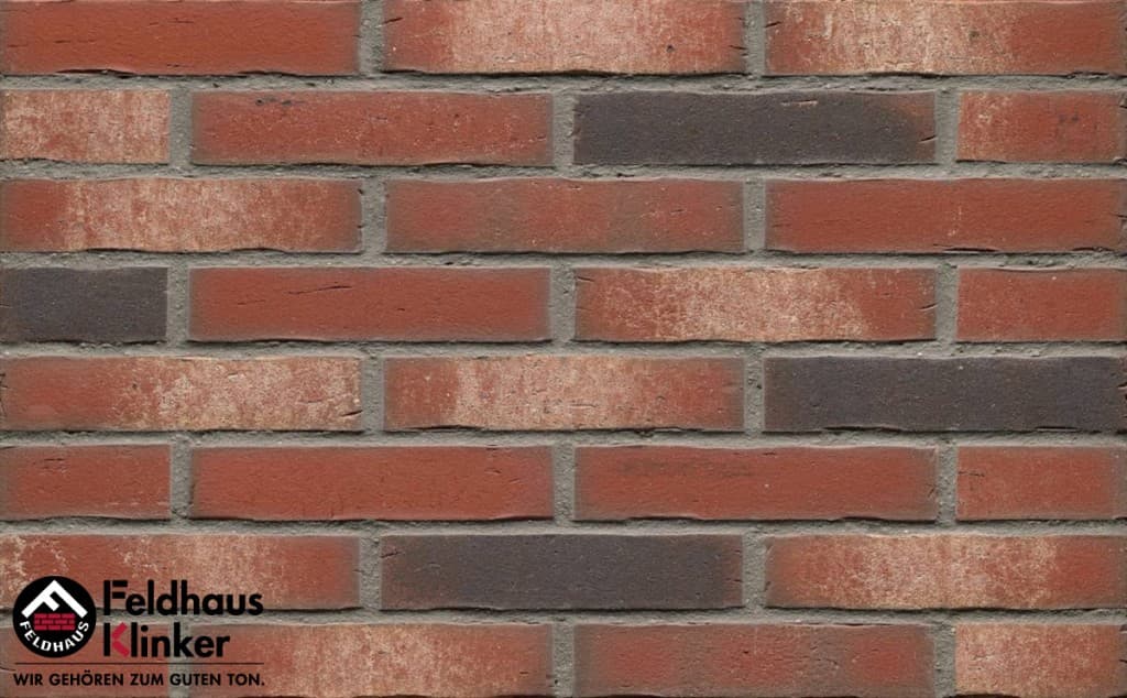 Плитка фасадная клинкерная Feldhaus Klinker R750NF14 vascu ardor rotado, 240*71*14 мм - Image 1