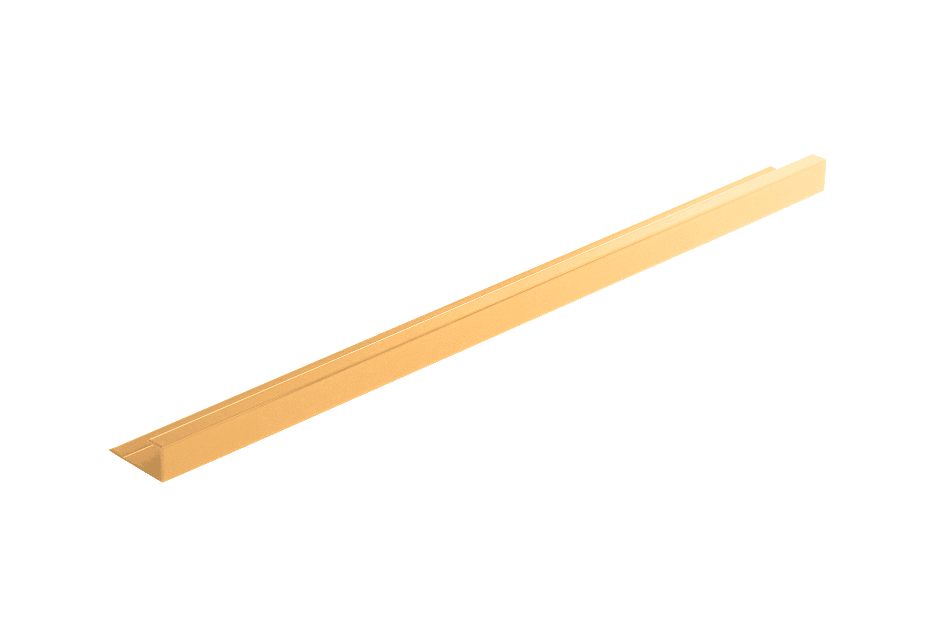 Профиль окантовочный алюминиевый 300 GRINDERDECO Бежевый, 3000*17,5*10 мм - Image 1