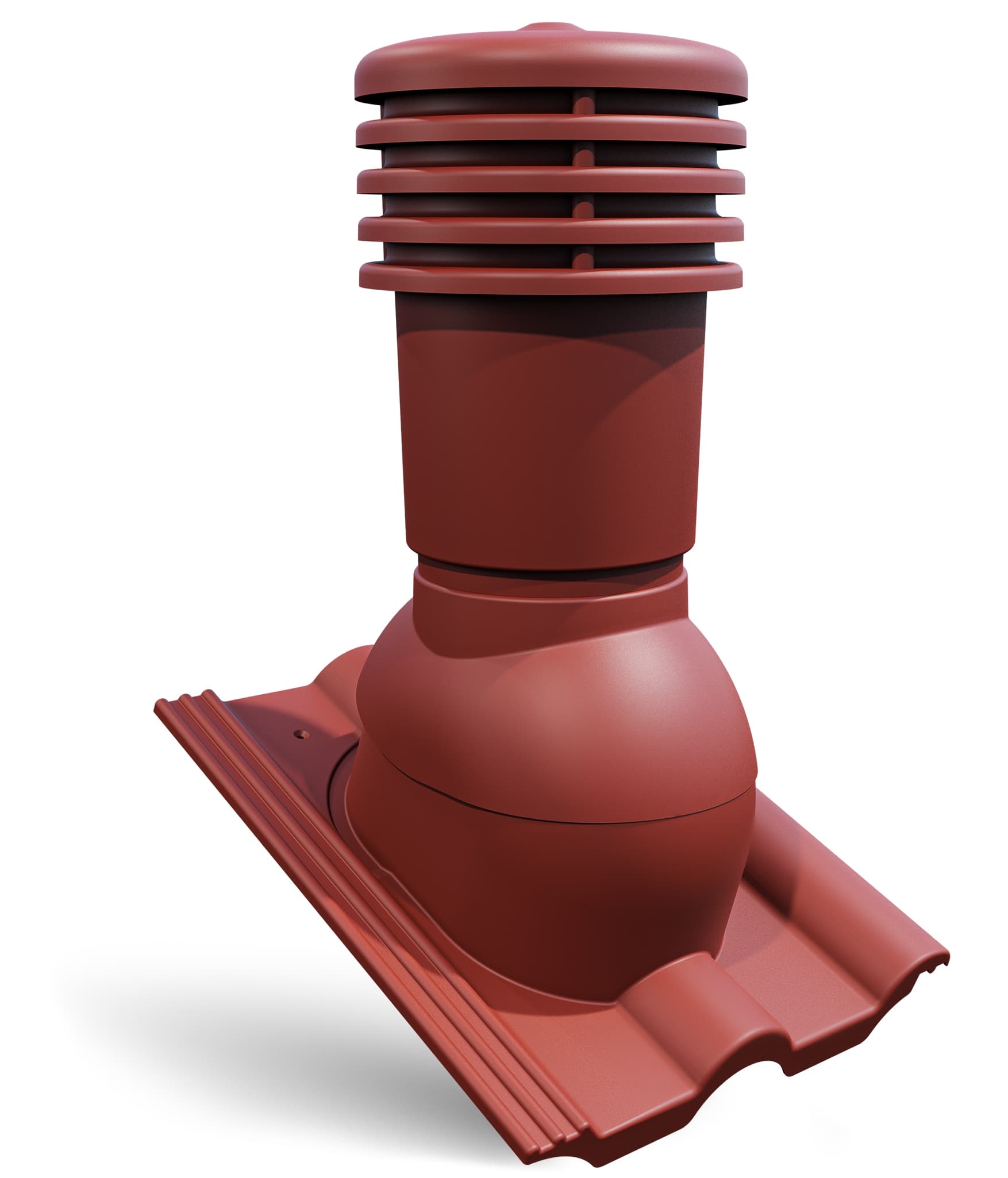 Выход вентиляционный утепленный Eurovent VENTOS X R WARM Ø150 мм, RAL 3009 - Image 1