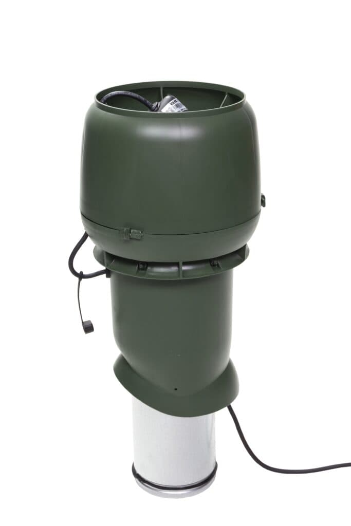 Вентилятор Vilpe E220P/Ø160/500, зеленый - Image 1