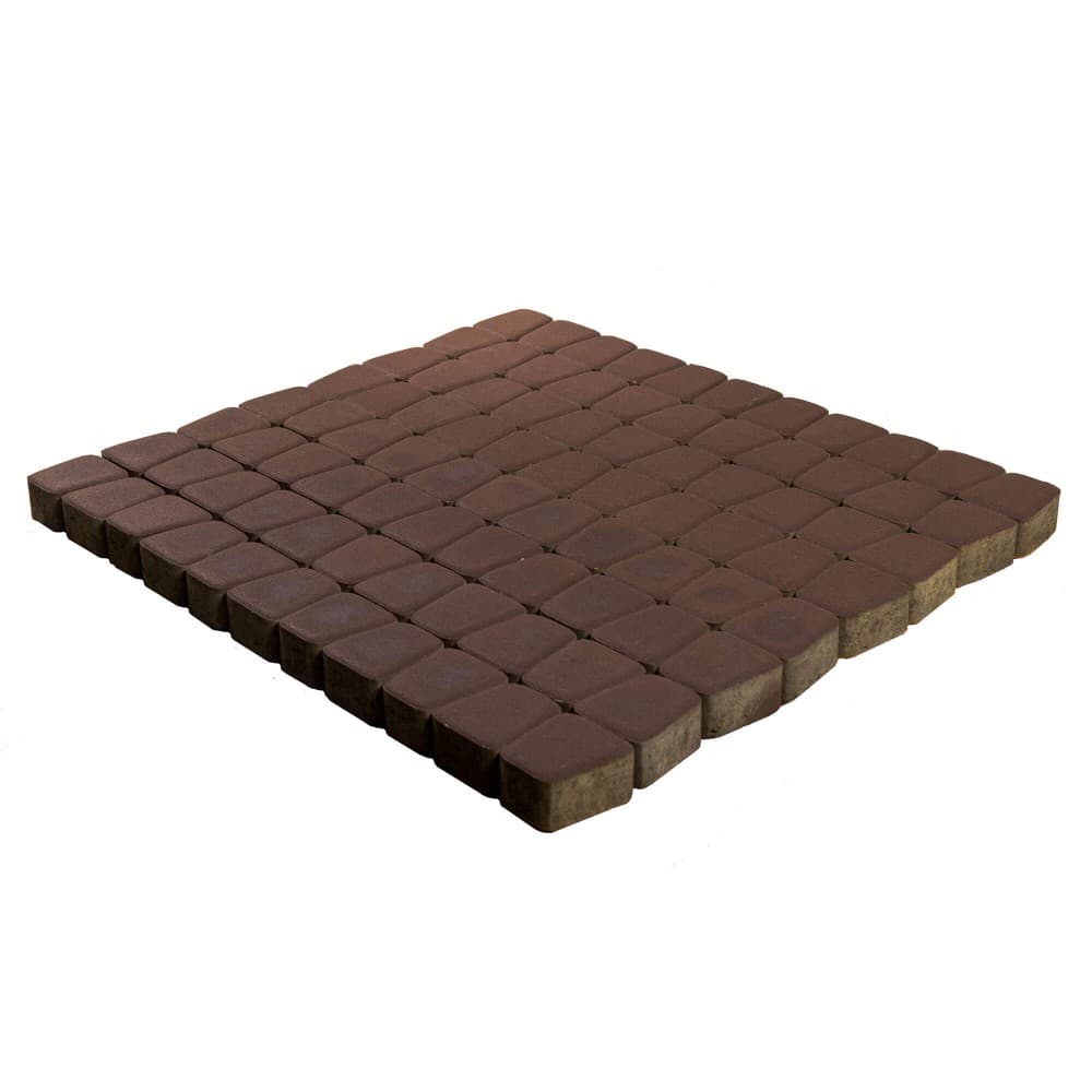 Плитка тротуарная Braer Классико круговая коричневый, h=60 мм - Image 1