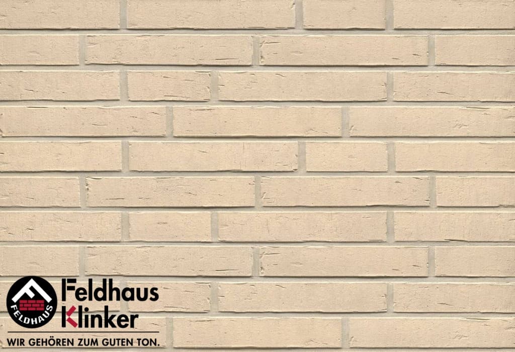 Плитка фасадная клинкерная Feldhaus Klinker R763NF14 vascu perla, 240*71*14 мм - Image 1