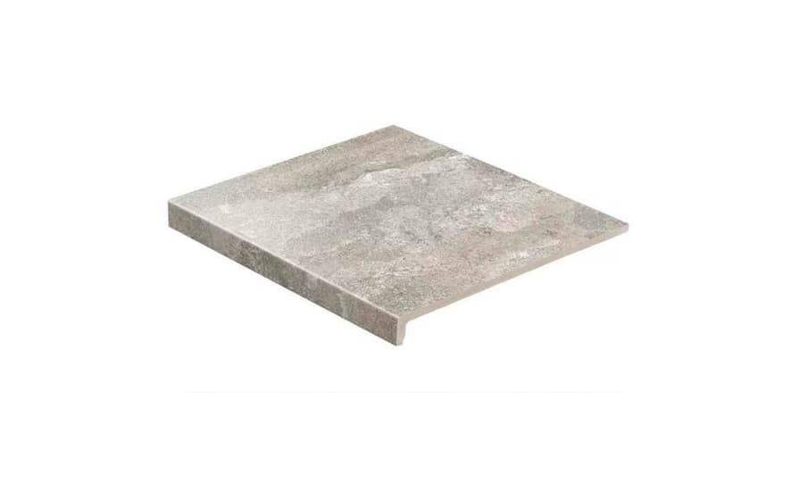 Ступень прямоугольная клинкерная Stroeher Keraplatte Epos Loftstufe 952 pidra, 294*340*35*11 мм - View 1