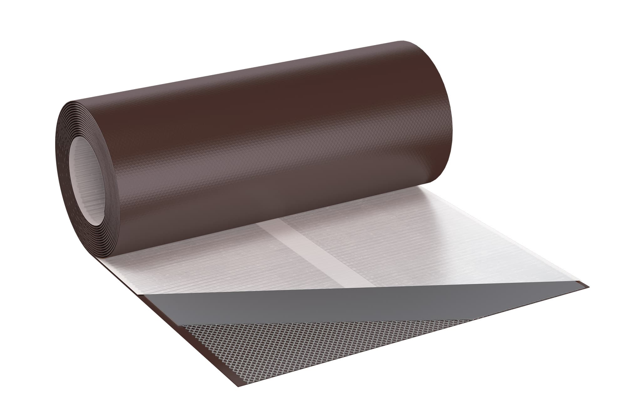 Лента для примыкания гофрированная Eurovent FLEX EPDM коричневый RAL 8017 - Image 1