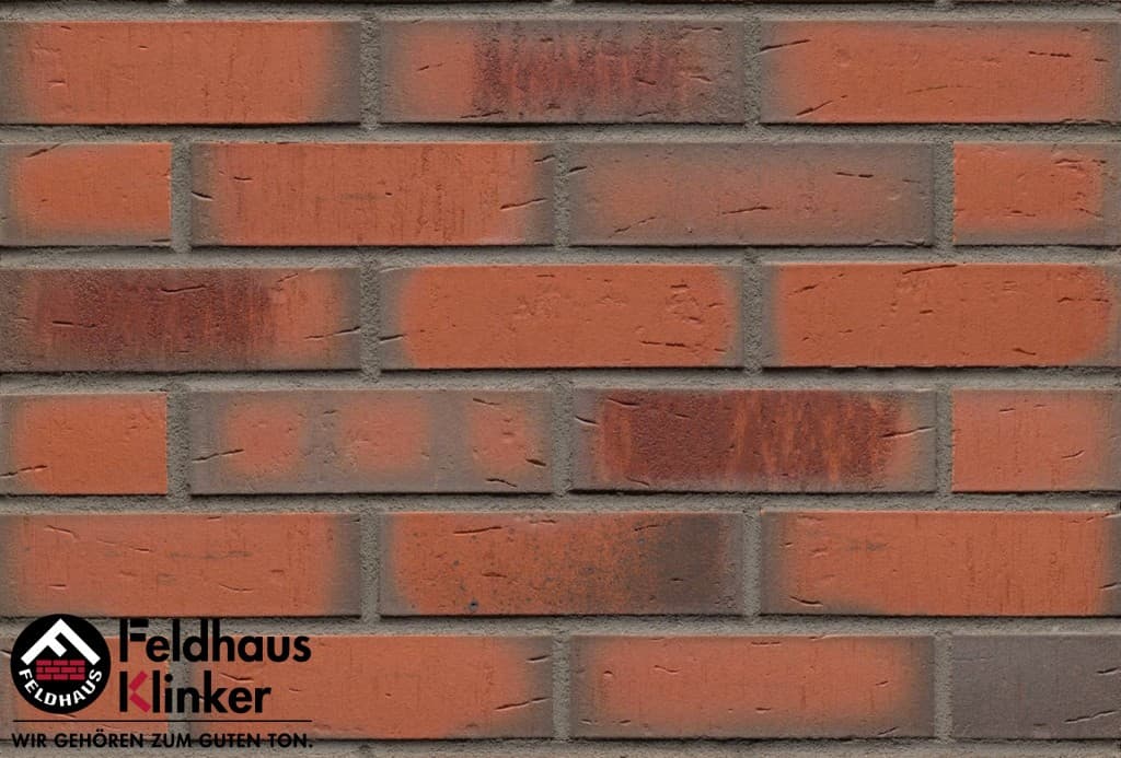 Плитка фасадная клинкерная Feldhaus Klinker R768NF14 vascu terreno venito, 240*71*14 мм - Image 1