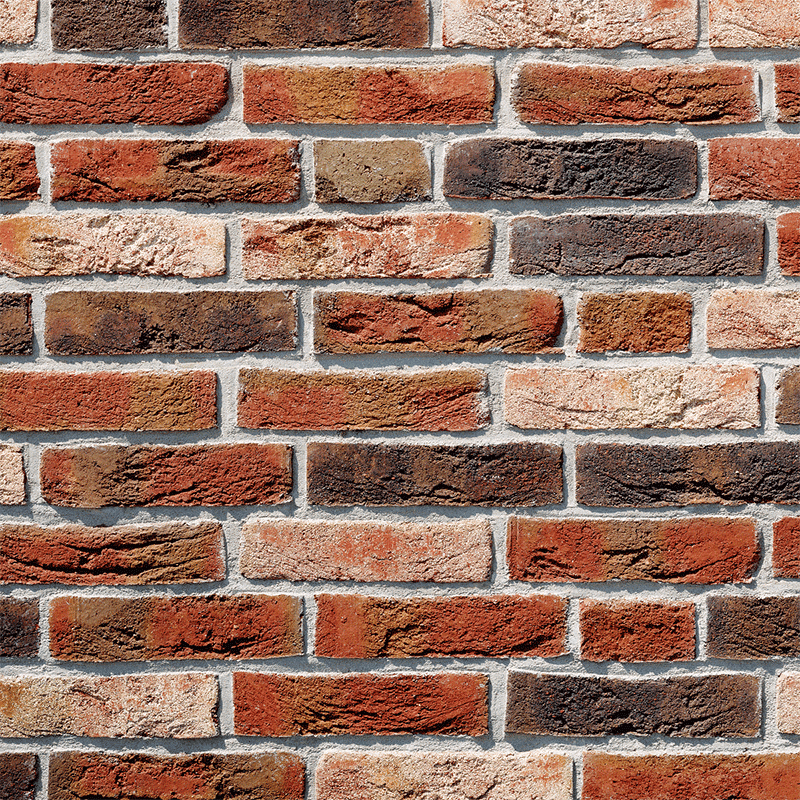 Плитка фасадная клинкерная Roben Dykbrand flamisch-bunt handform, 240*71*14 мм - Image 1
