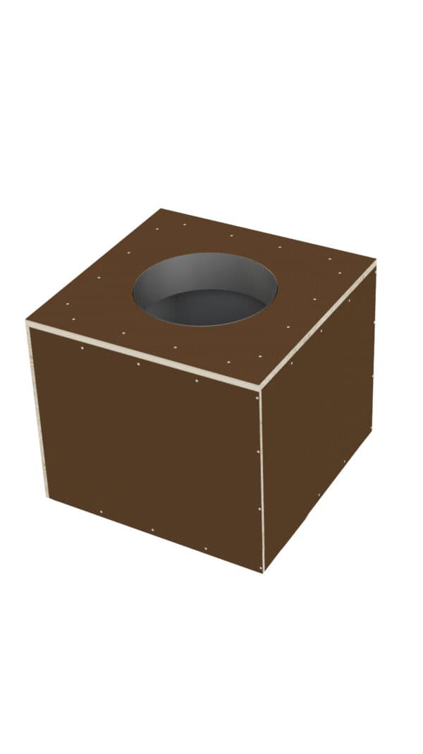 Короб монтажный Vilpe FLOW 500/630S Ø500 - Image 1