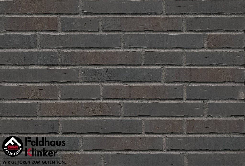 Плитка фасадная клинкерная Feldhaus Klinker R737NF14 vascu vulcano verdo, 240*71*14 мм - Image 1
