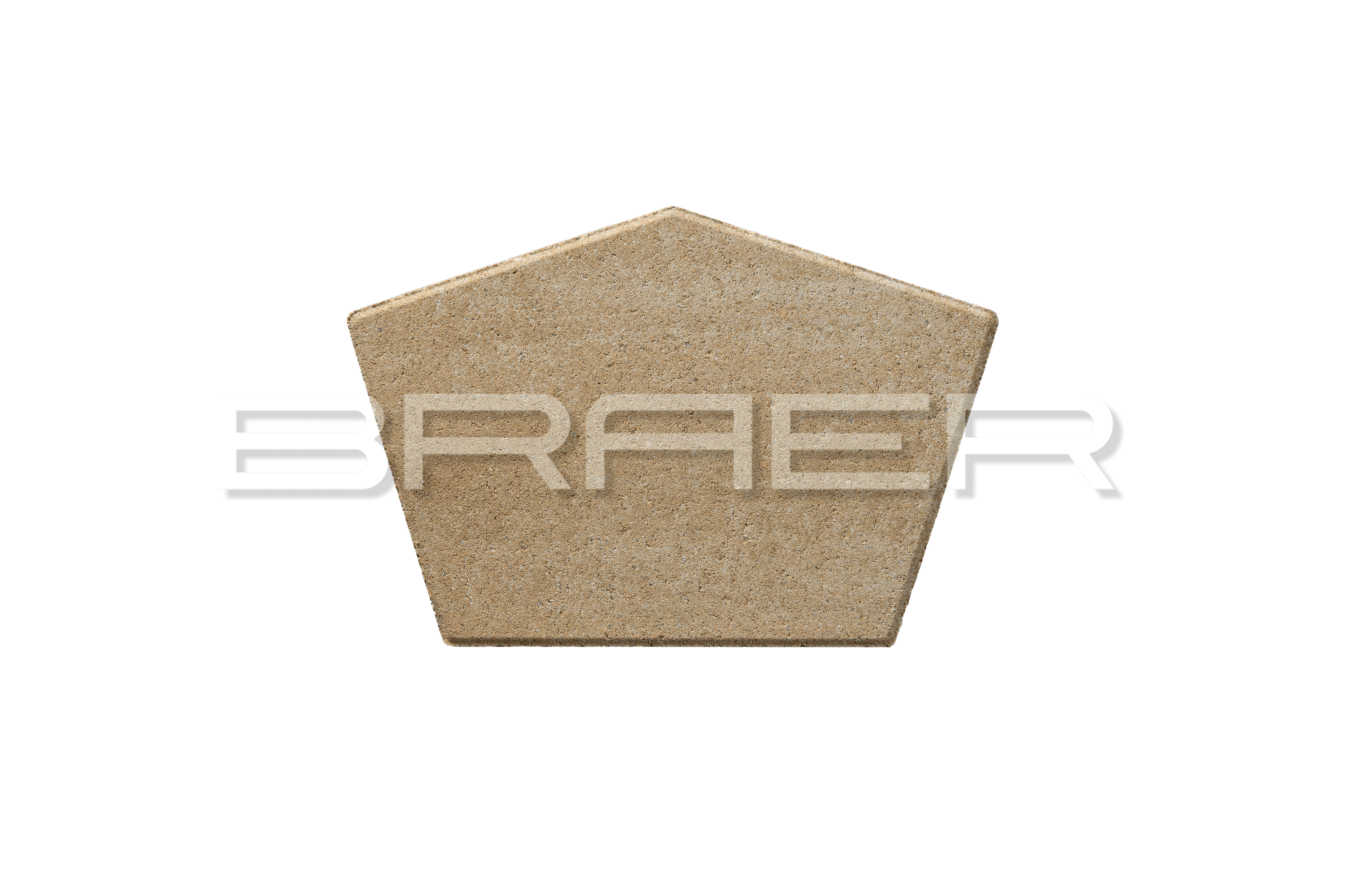 Плитка тротуарная Braer Витраж Color Mix Плато, h=80 мм - Image 2