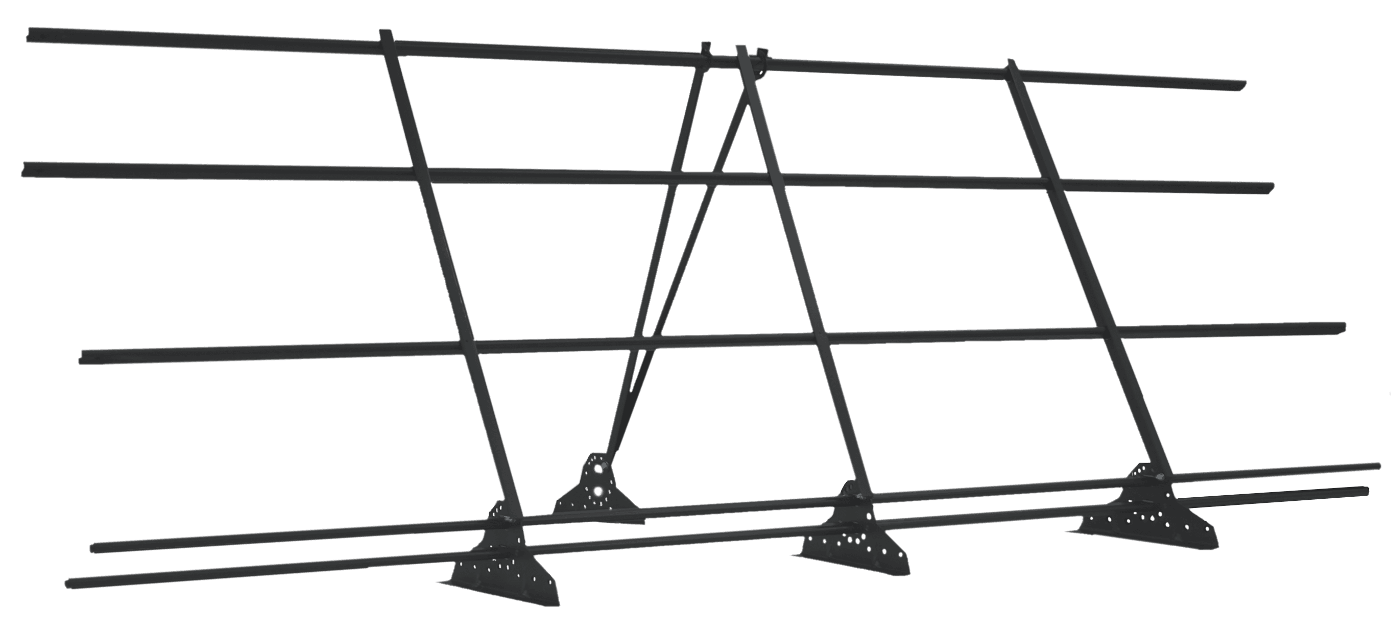 Ограждение кровельное со снегозадержателем на фальц Grand Line 1,2х3м RAL 7045 - Image 1