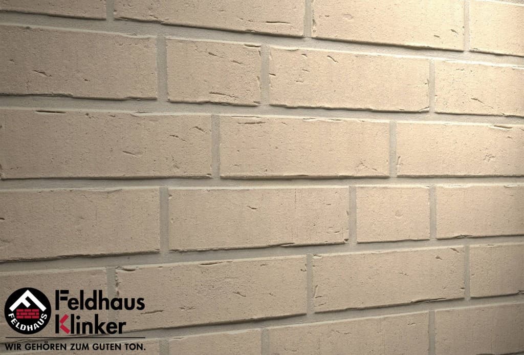 Плитка фасадная клинкерная Feldhaus Klinker R763NF14 vascu perla, 240*71*14 мм - Image 2
