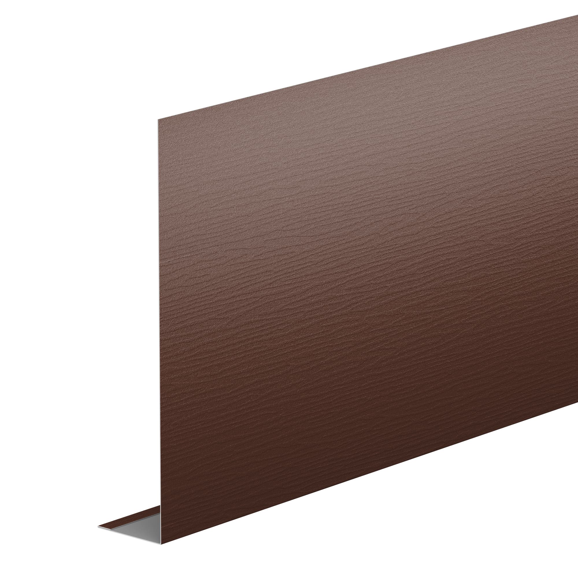 L-Профиль 50*250 мм L=2 м AquaSystem PU Matt (Zn275) 0,5 коричневый матовый RAL 8017, фактурный - Image 1