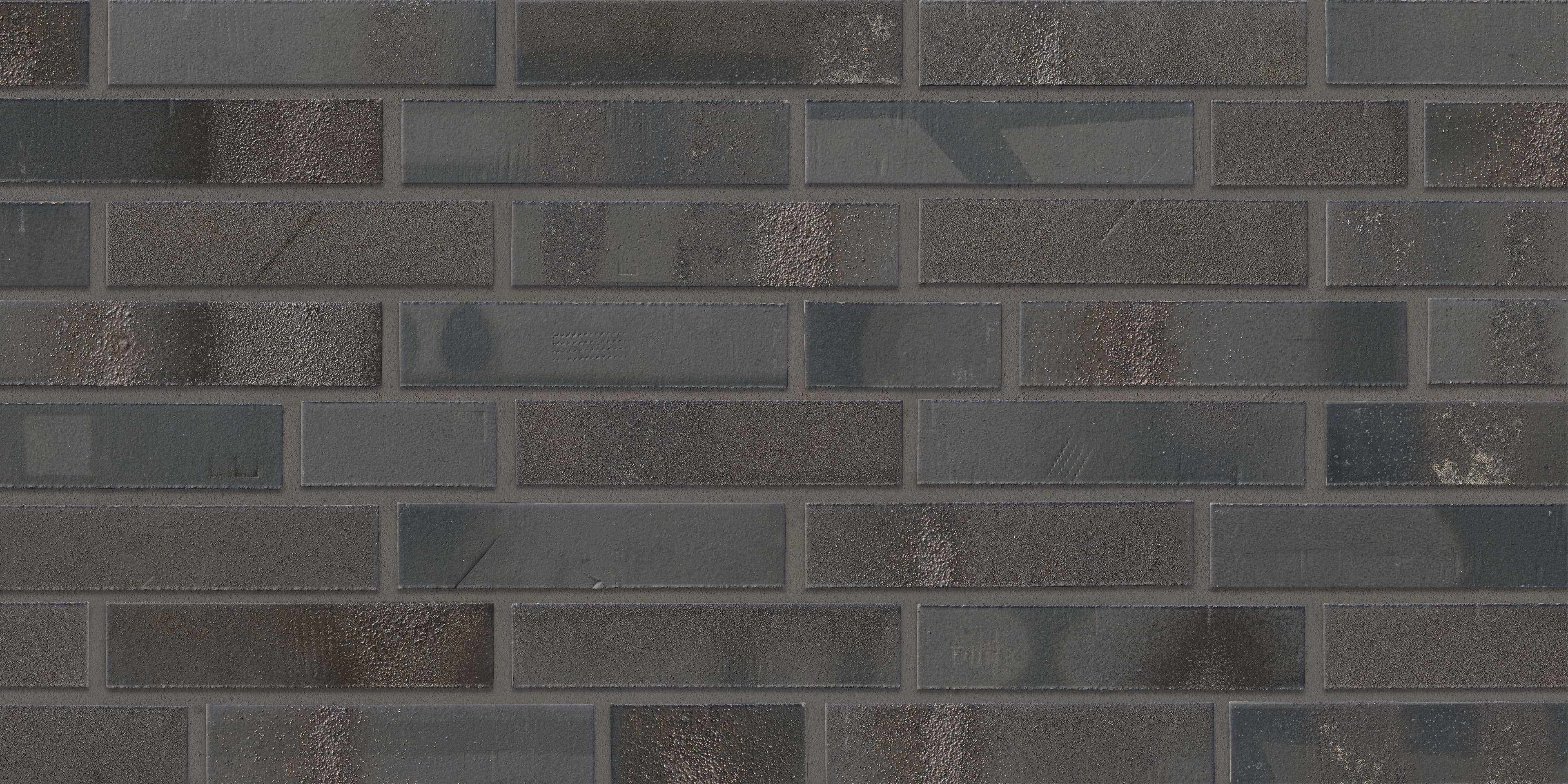 Плитка фасадная клинкерная Stroeher Brickwerk 650 eisenschwarz, 240*52*12 мм - Image 1