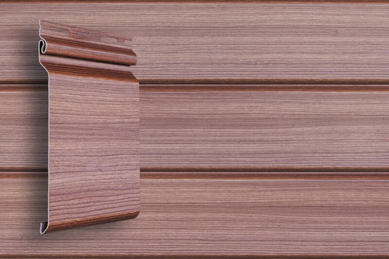 Сайдинг Natural-брус Grand Line Tundra рябина (3,0м) - Image 2