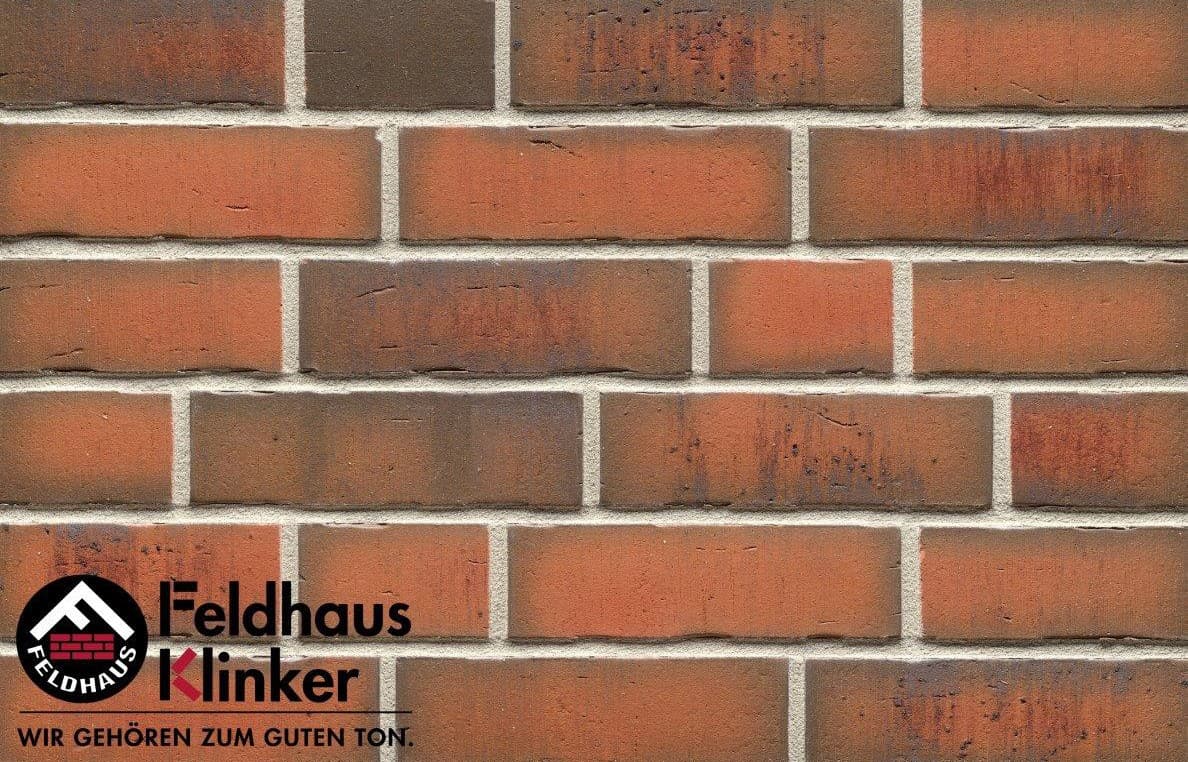 Плитка фасадная клинкерная Feldhaus Klinker R767NF14 vascu terracota locata, 240*71*14 мм - Image 1