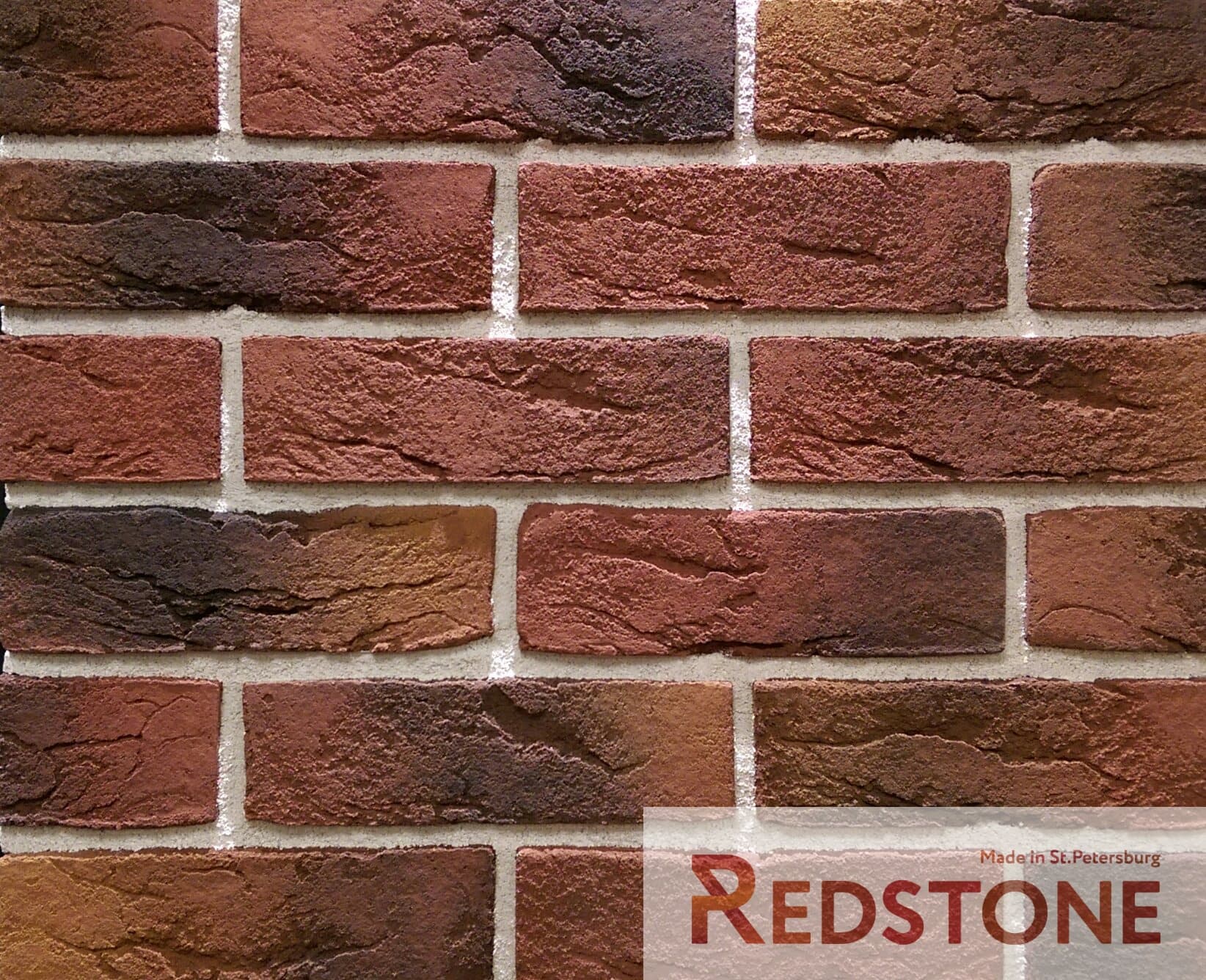 Камень искусственный под кирпич Redstone Дувр Брик (68) 240*71 мм - Image 1
