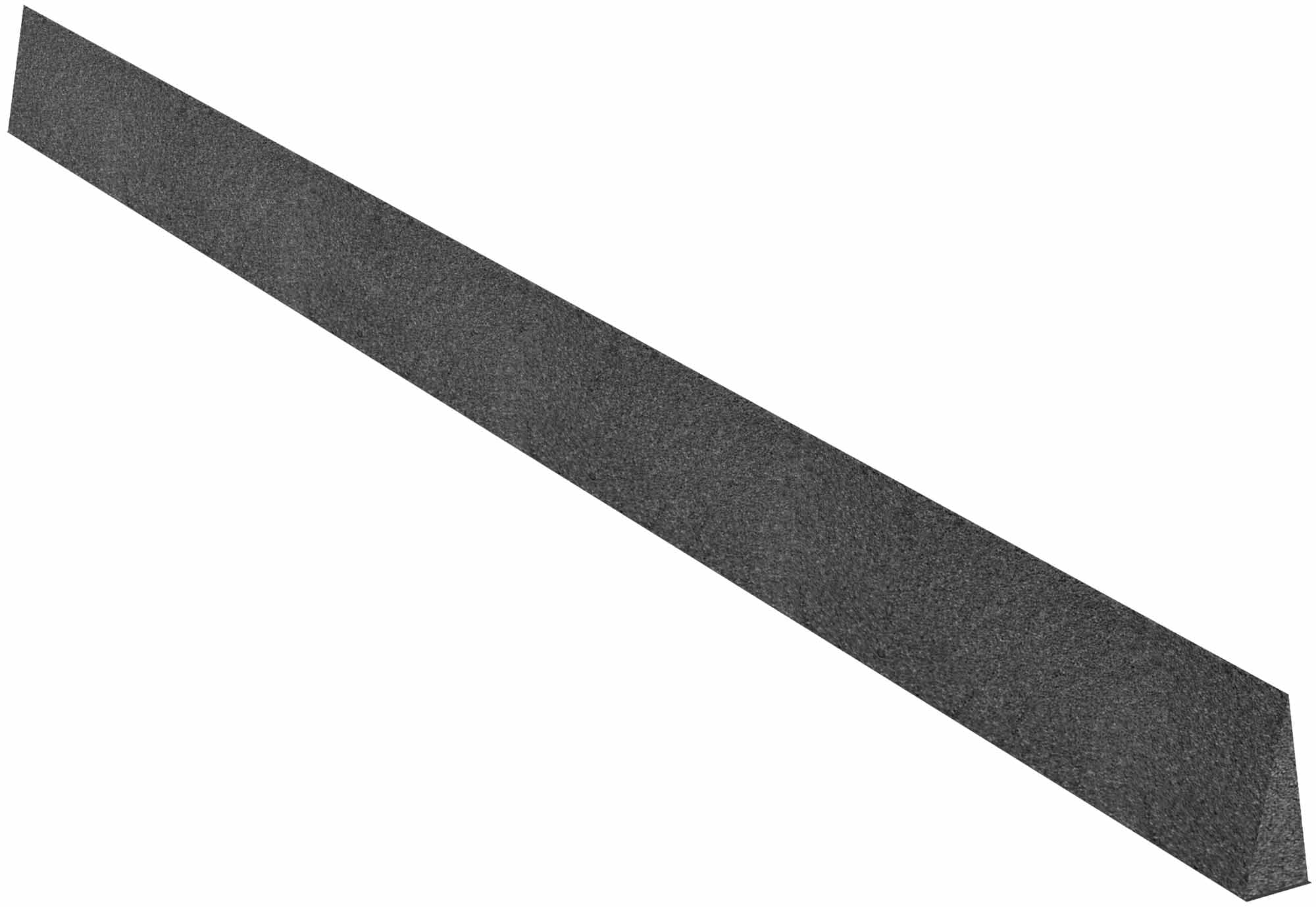 Уплотнитель поролоновый самоклеющийся Eurovent WEDGE антрацит RAL 7021 - Image 1
