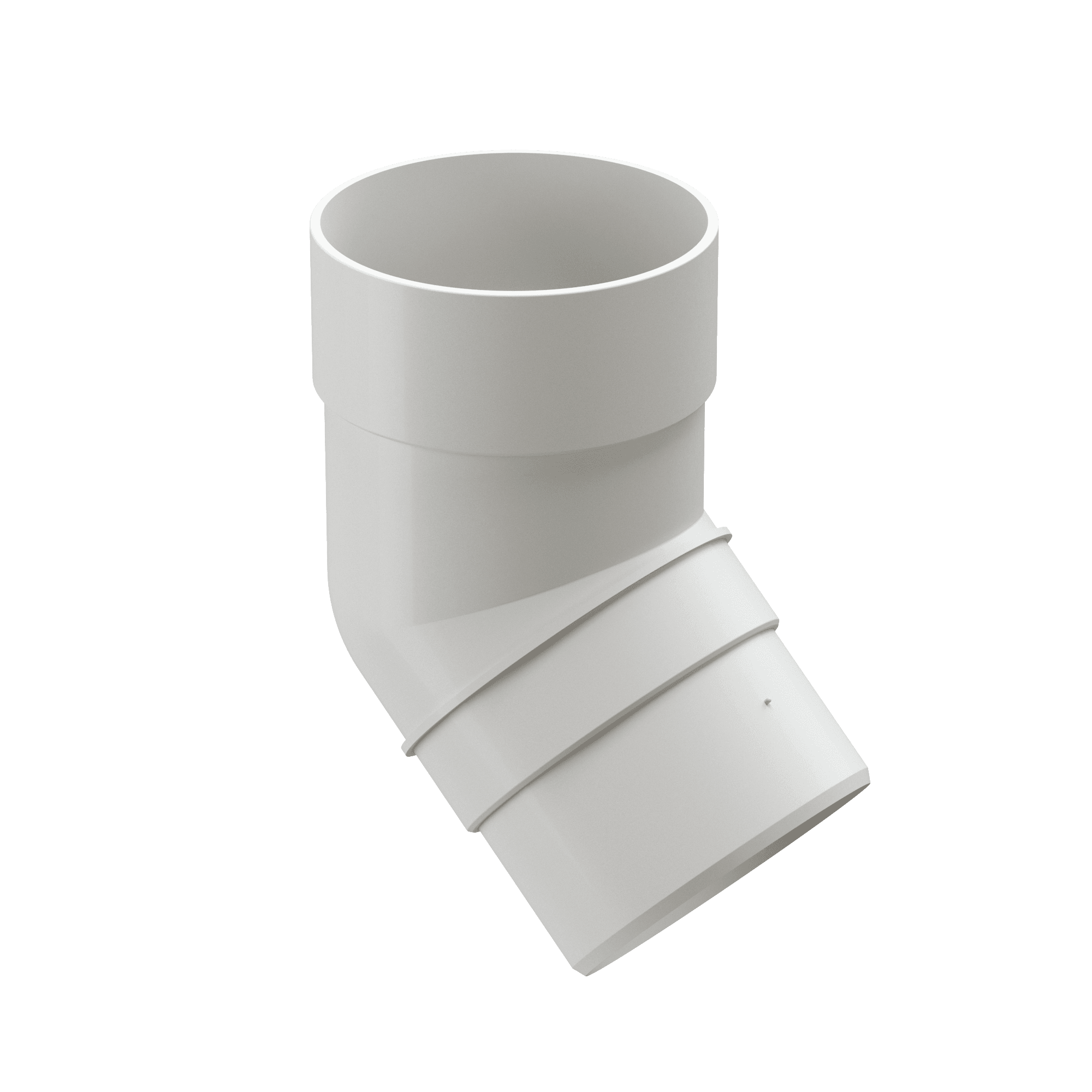 Docke PREMIUM Колено 45° (Пломбир) - Image 1