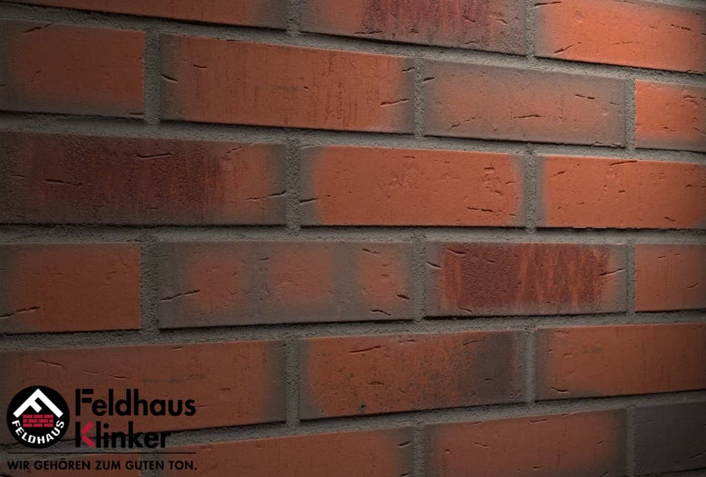 Плитка фасадная клинкерная Feldhaus Klinker R768NF14 vascu terreno venito, 240*71*14 мм - Image 2