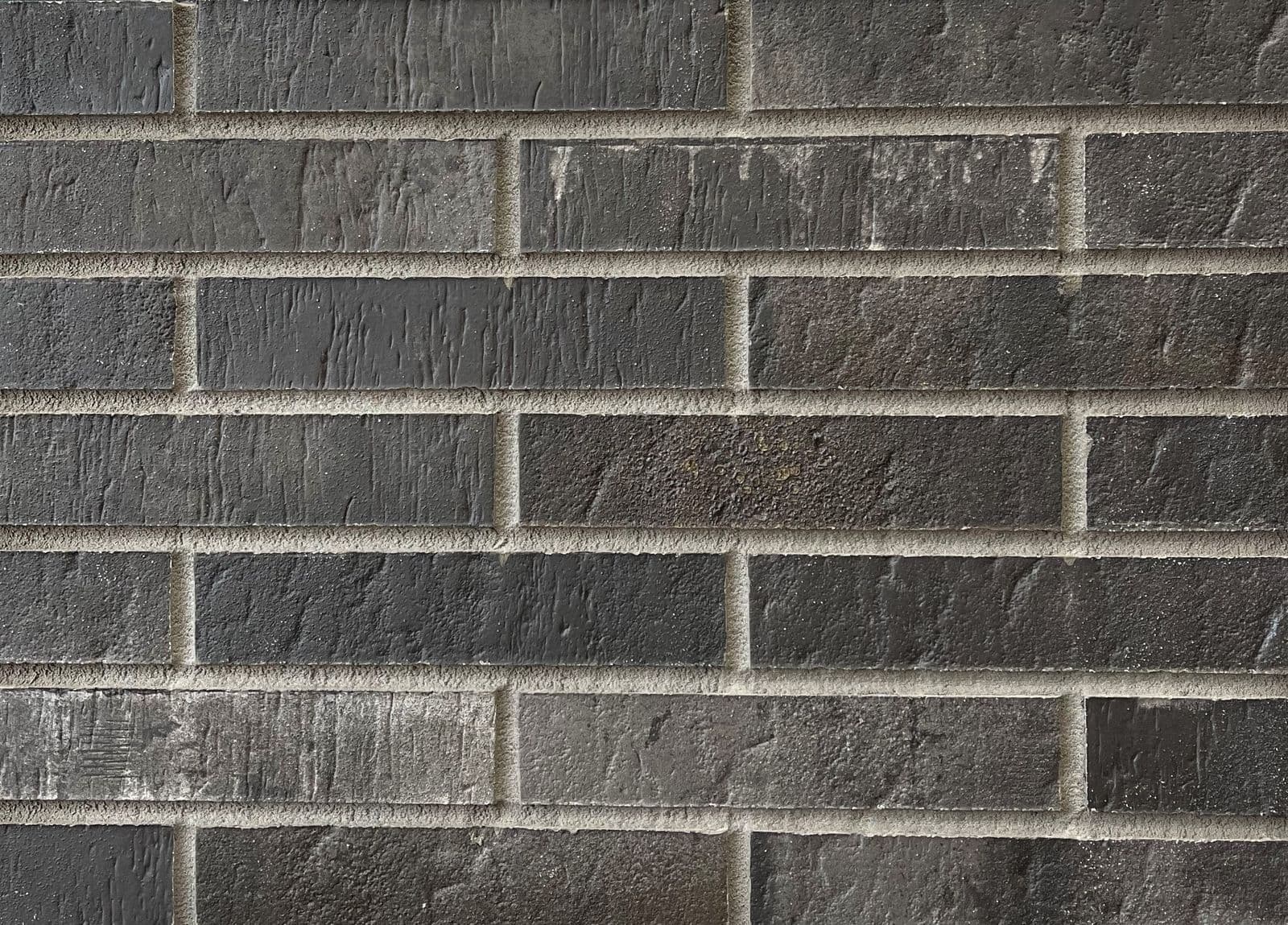 Плитка фасадная клинкерная Interbau RetroBrick INT333 Anthrazit, 290*52*12 мм - Image 1