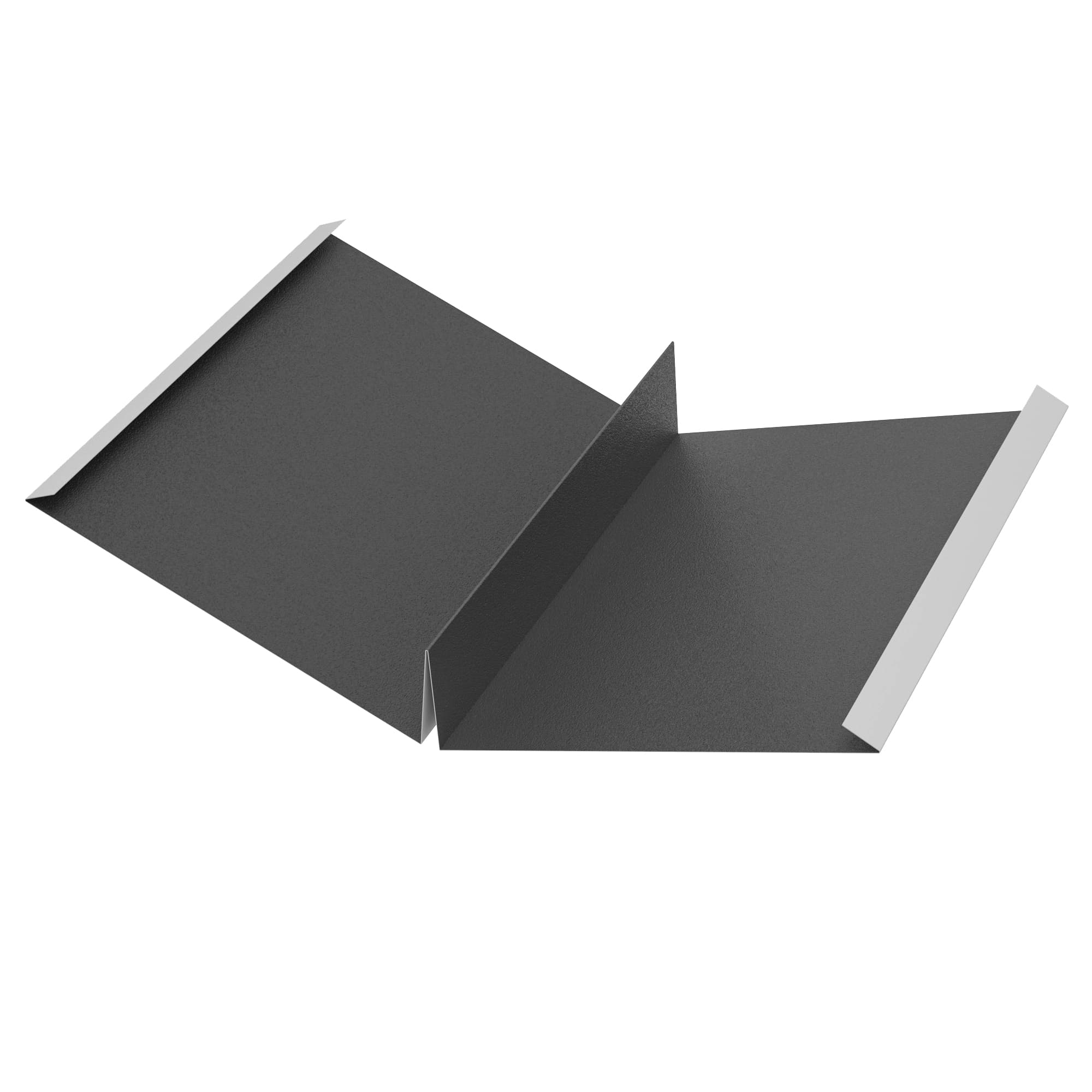 Ендова специальная L=2 м AquaSystem PU Matt (Zn275) 0,5 черный матовый RAL 9005 - Image 1