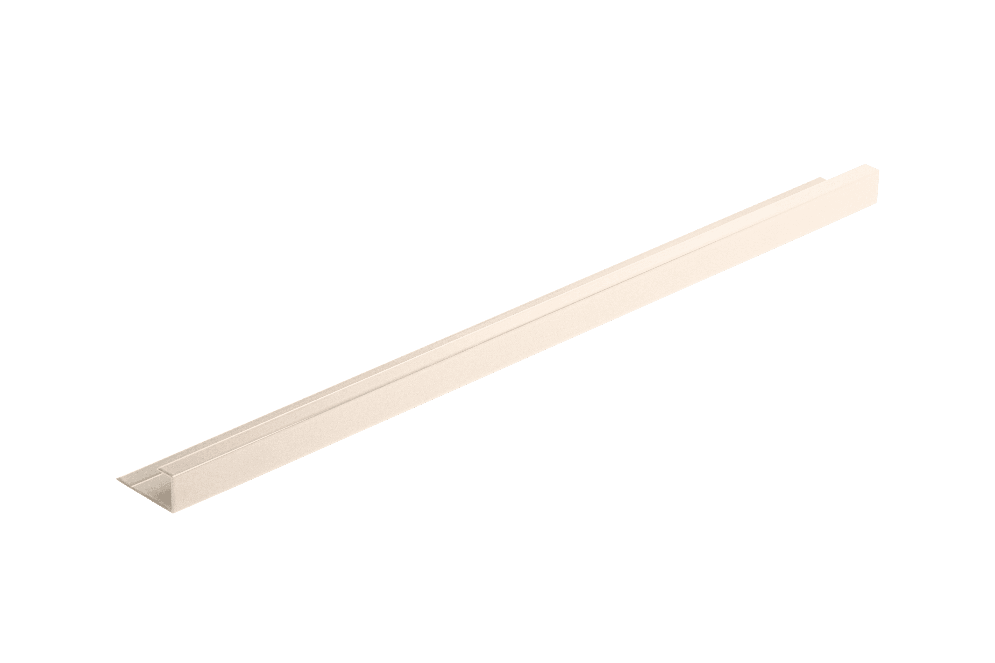 Профиль окантовочный алюминиевый 300 GRINDERDECO Белый, 3000*17,5*10 мм - Image 1
