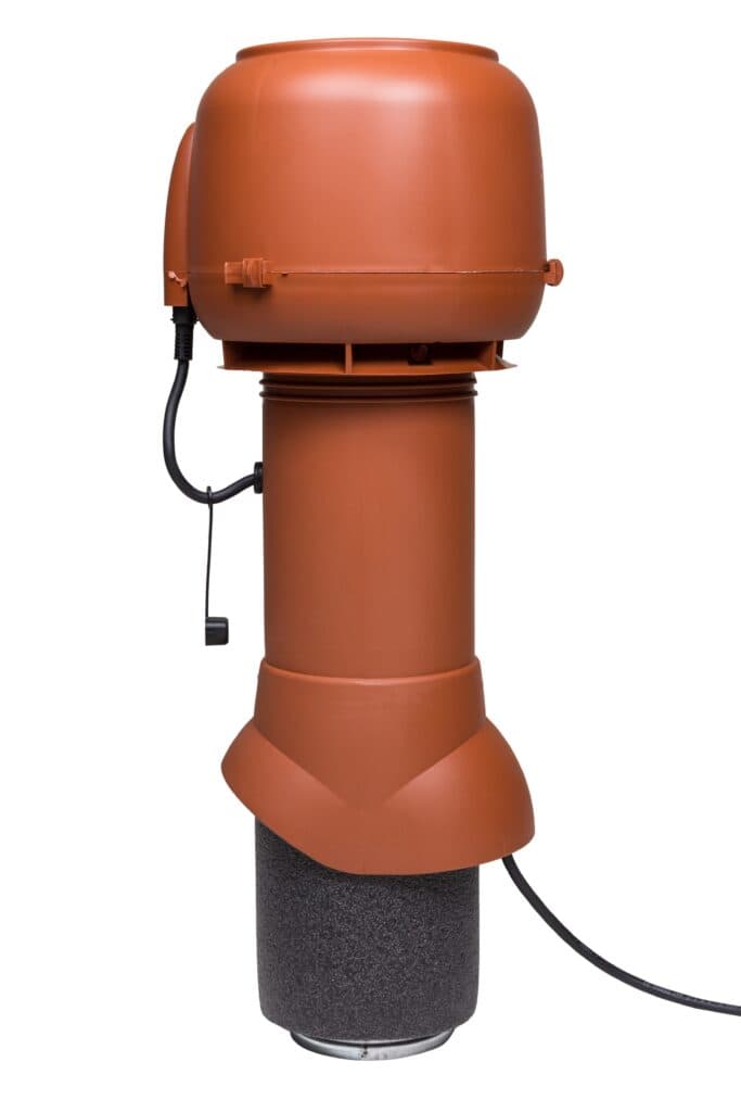 Вентилятор Vilpe E120P/Ø125/500, кирпичный - Image 1