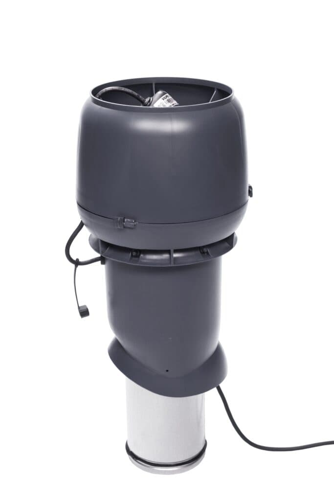 Вентилятор Vilpe E220P/Ø160/500, серый - Image 1