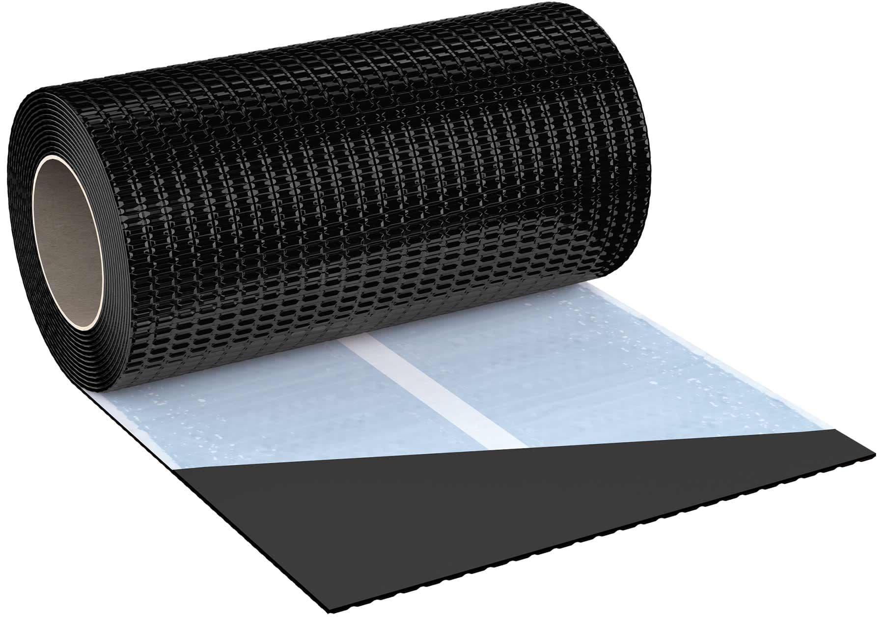 Лента для примыкания гофрированная Eurovent FLEX 4D черный RAL 9005 - Image 1