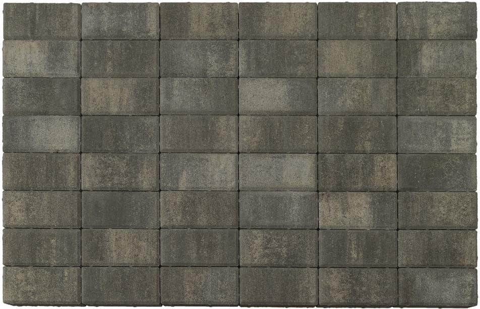 Плитка тротуарная Braer Прямоугольник Color Mix Туман, 200*100*60 мм - Image 2