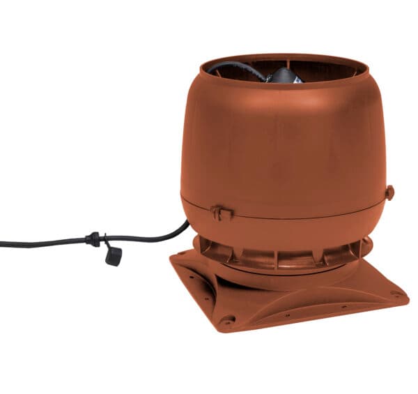 Вентилятор Vilpe E190S + основание 300*300, кирпичный - Image 1