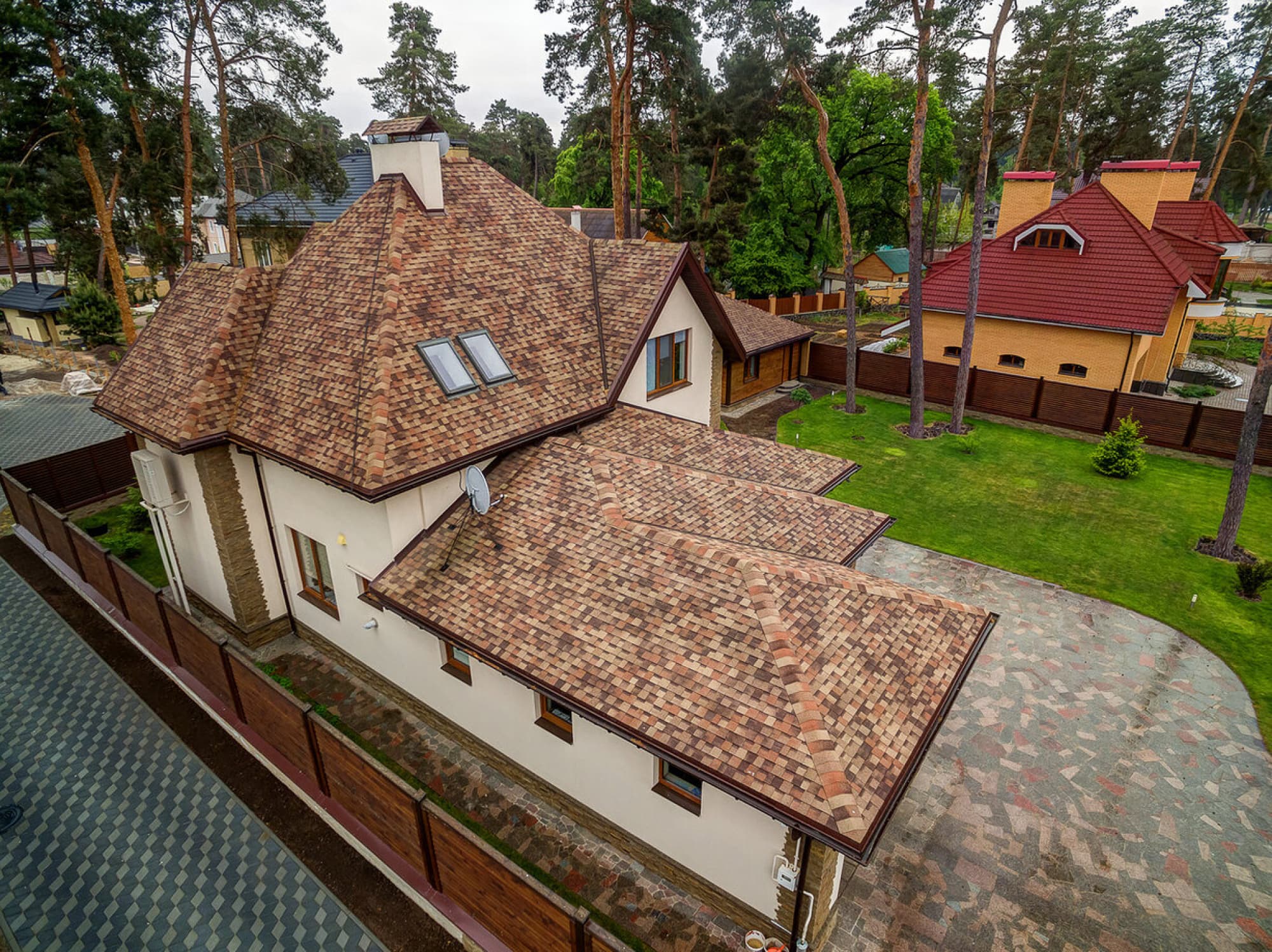 Черепица гибкая многослойная ТехноНИКОЛЬ SHINGLAS Джаз, Коррида (2 м²/уп) - Image 7
