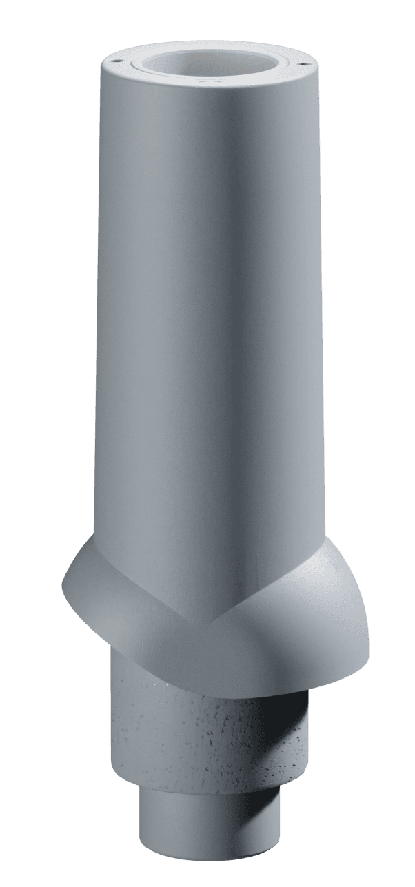 Труба выхода канализационного Docke PREMIUM ИЗЛ-110/500, Серый - Image 1