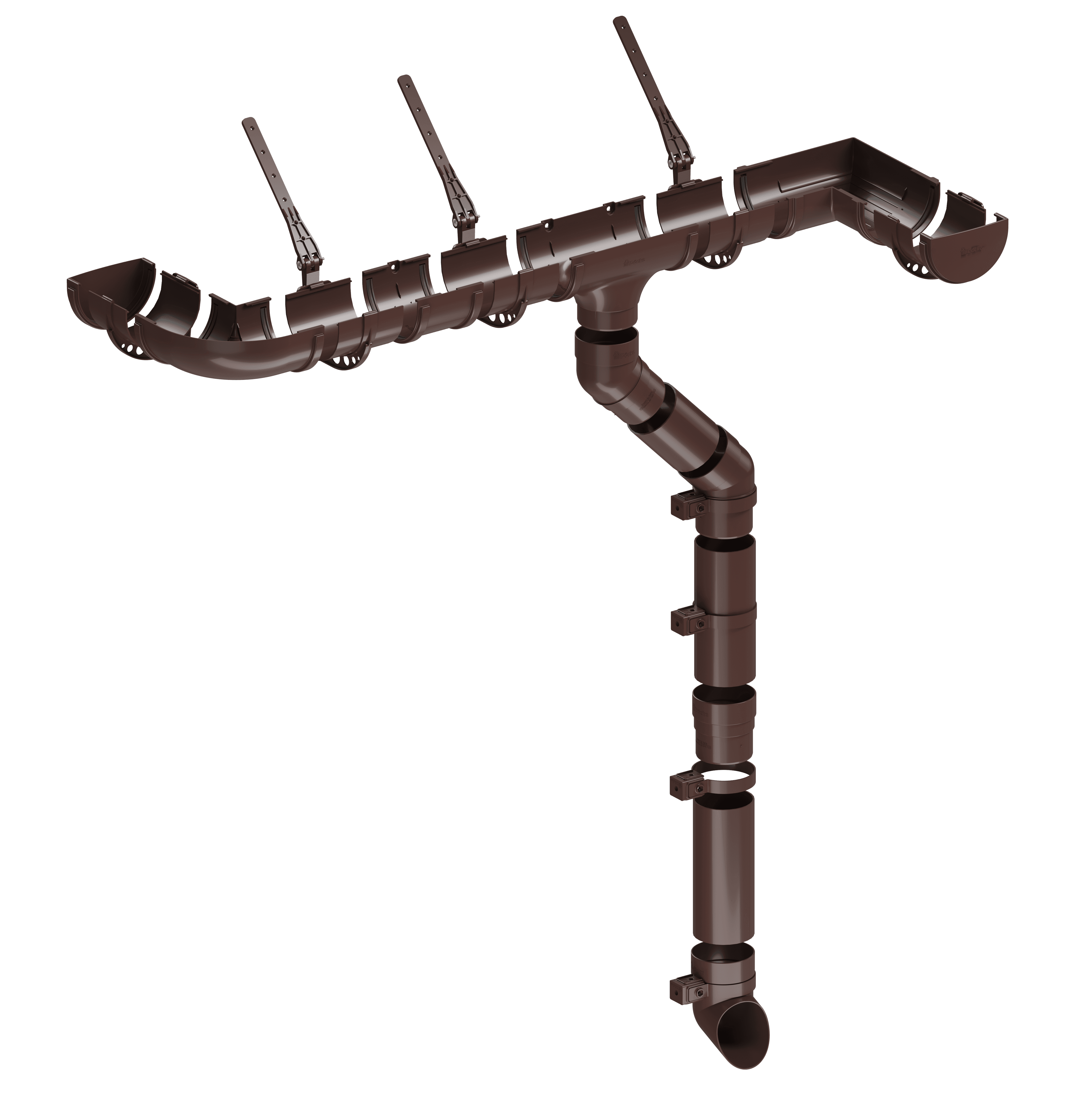 Docke STANDARD Воронка 120 мм (Темно-коричневый) - Image 2