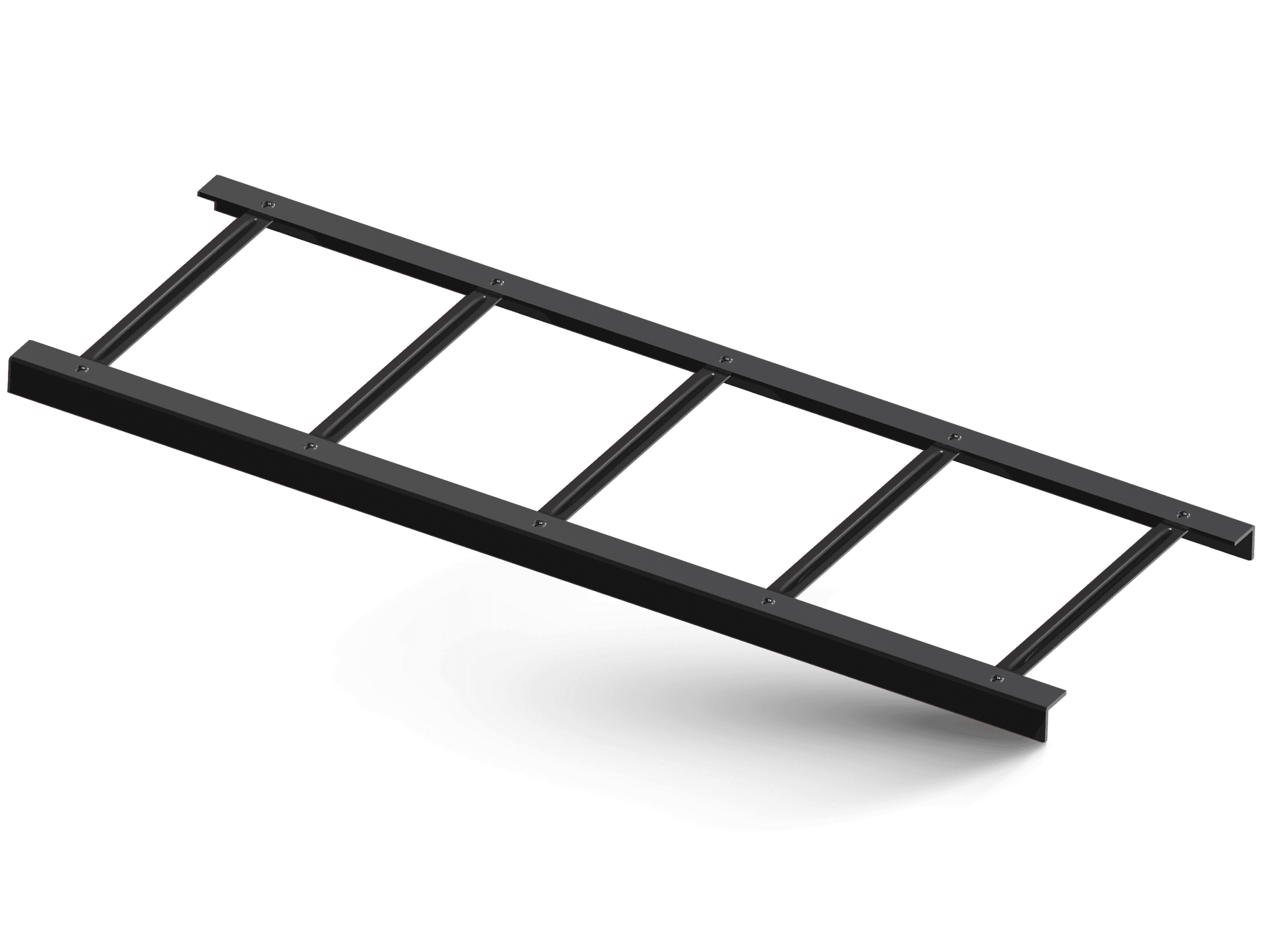 Решетка снегозадерживающая L=3 м для черепицы Eurovent SNOWSTOPPER, черный RAL 9005 - Image 1