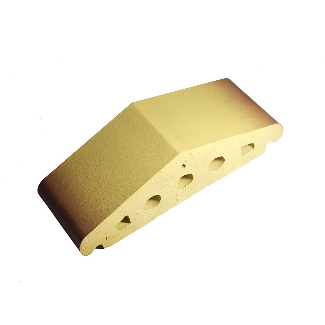 Профильный кирпич ZG Clinker К25 желтый ангоб тушевой 310*110*90 мм - Image 1