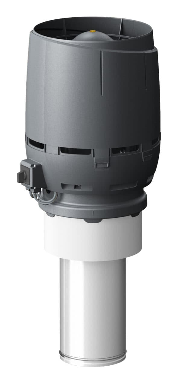 Вентилятор крышный Vilpe FLOW XL ECo200C/450, серый - Image 1
