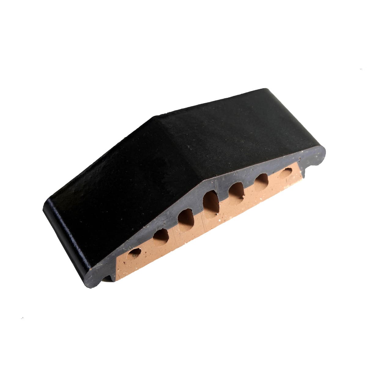 Профильный кирпич ZG Clinker К25 темно-коричневый глазурь 310*110*90 мм - Image 1
