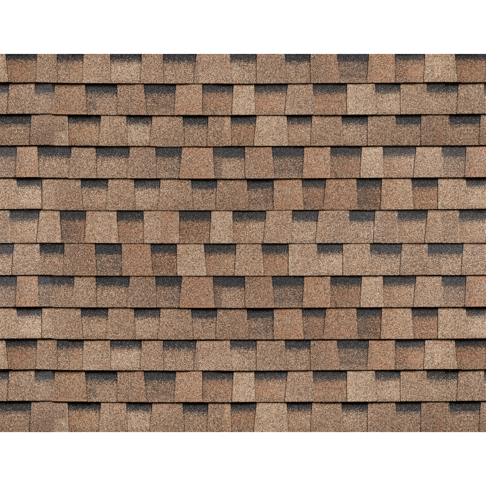 Черепица гибкая многослойная ТехноНИКОЛЬ SHINGLAS Ранчо, Бронза (2 м²/уп) - Image 1
