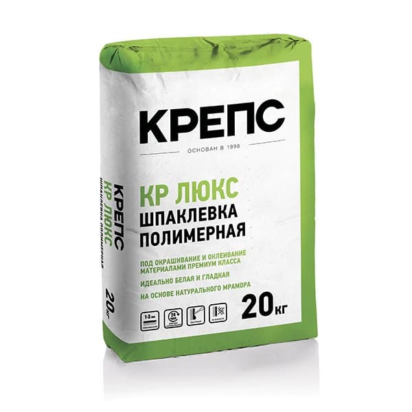 Шпаклевка финишная полимерная КРЕПС КР Люкс, 20 кг - Image 1