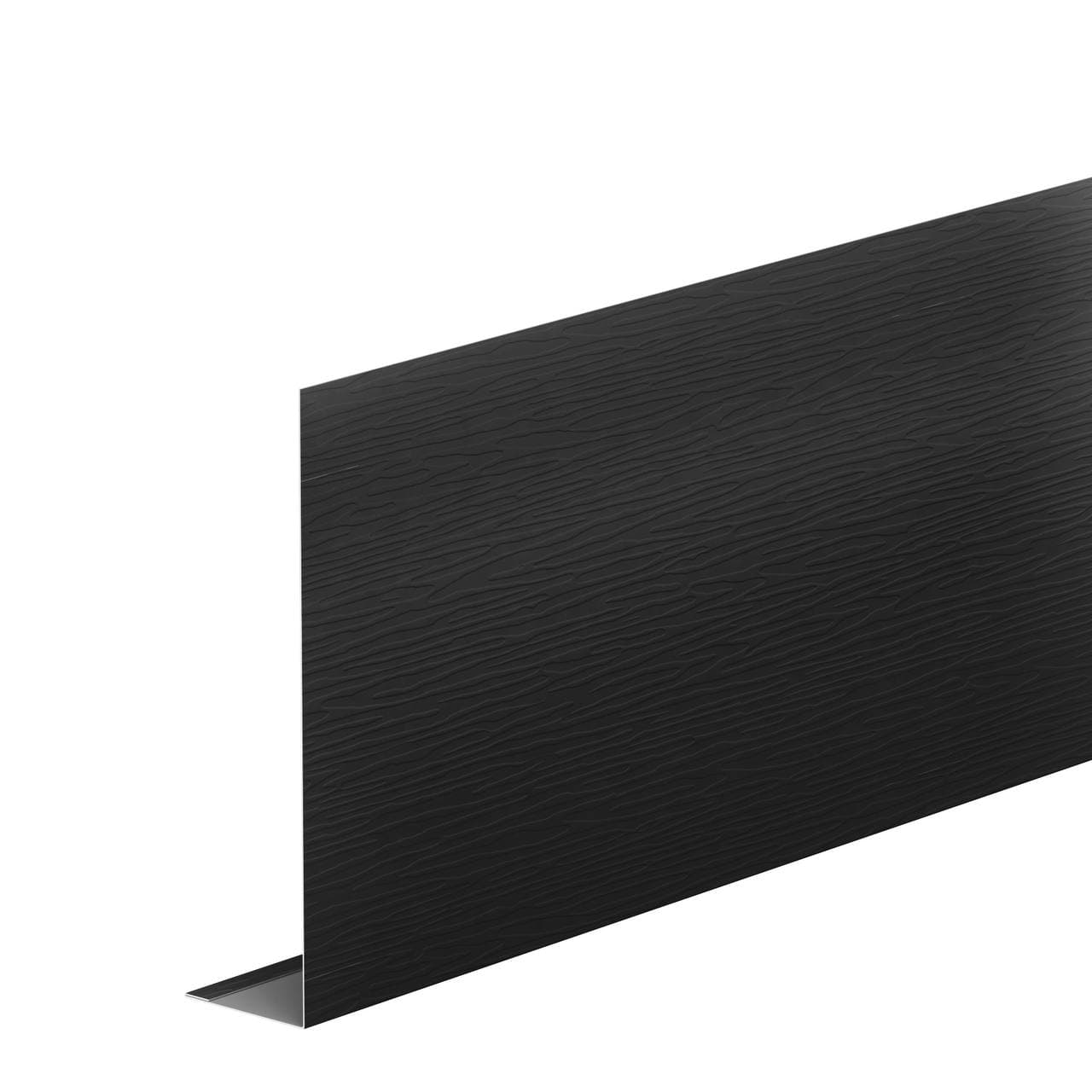 L-Профиль 50*200 мм L=2 м AquaSystem PE (Zn140) 0,45 черный RAL 9005, фактурный - Image 1