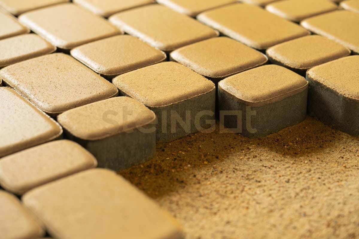 Плитка тротуарная Steingot Классика 60, Желтый - Image 2