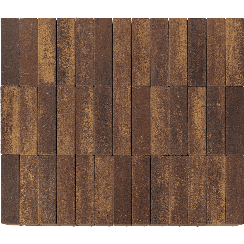 Плитка тротуарная Braer Ригель 2.0 Color Mix Мальва, h=60 мм - Image 2
